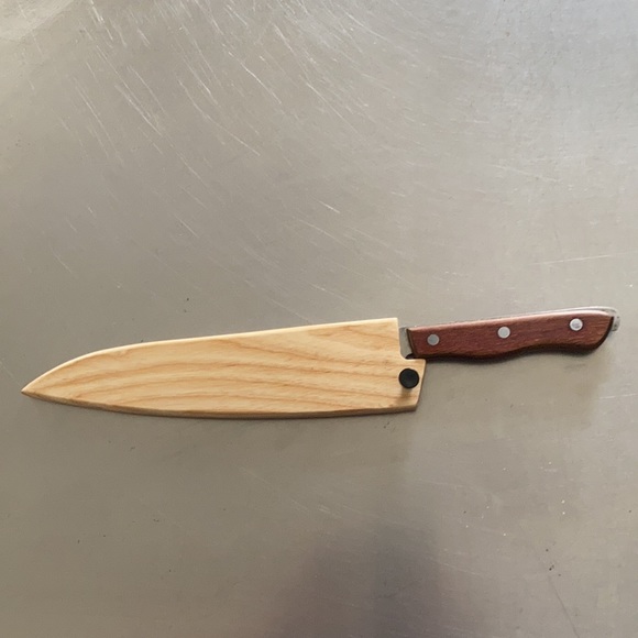 🥩🔪 Chef Life Wooden Knife Sheath Cover Mercer Culinary New 🔪🍳 - Picture 9 of 9